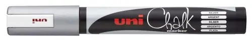 Marker Uni pwe-5m chalk_kreda srebrni-0
