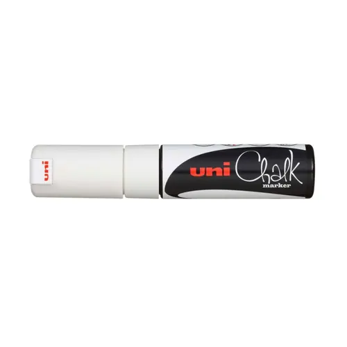 Marker Uni pwe-8k chalk_kreda bijeli-0