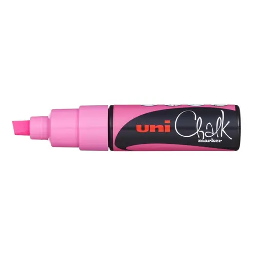 Marker Uni pwe-8k chalk_kreda fl. rozi-0