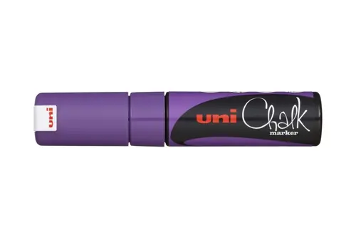 Marker Uni pwe-8k chalk_kreda ljubičasti-0