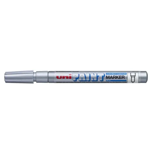 Marker Uni px-21 srebrni-0