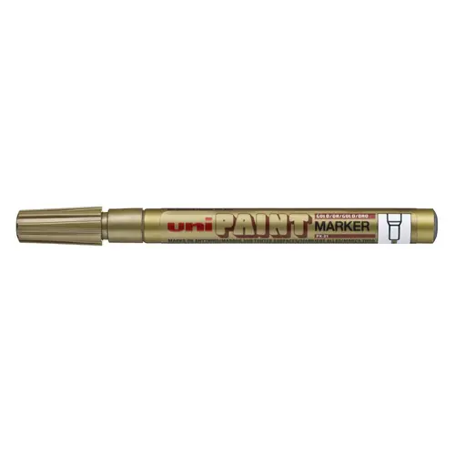 Marker Uni px-21 zlatni-0
