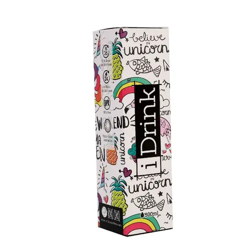 Metalna boca iTotal 500ml Unicorn ID0009-0