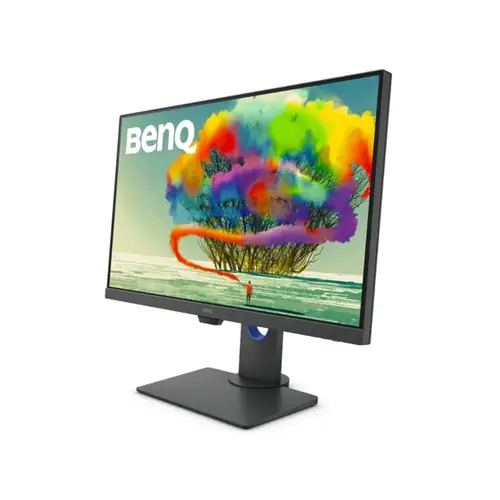 Monitor LED 27" BenQ PD2705Q, QHD 2560x1440, IPS, 5ms, 100% sRGB, HDR, HDMI, DP, USB C, USB 3.1x4, Pivot, HAS, Swivel-1
