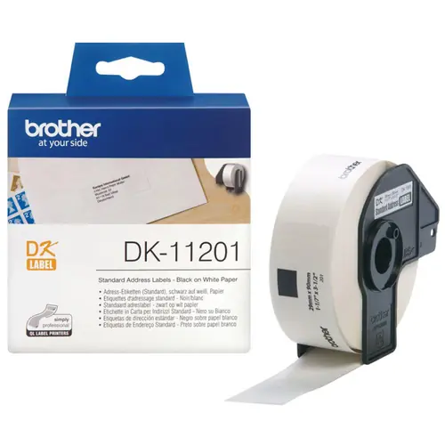 Label Brother label DK11201 29mm x 90mm 400 pcs-0