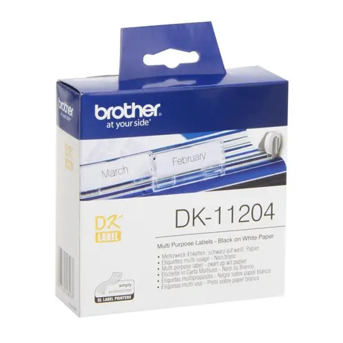 Naljepnica Brother label DK11204 17mm x 54mm 400kom-0
