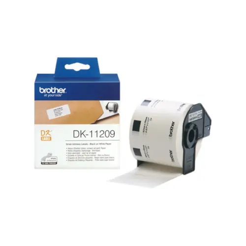Label Brother label DK11209 29mm x 62mm 800 pcs-0