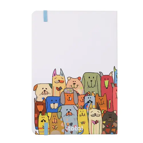 Notes iTotal A5 Stay pawsitive XL2158-1