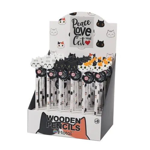 Graphite pencil iTotal Cat assorted XL1894-1