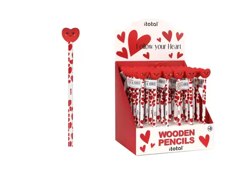 Graphite pencil iTotal assorted Follow Your Heart XL2308I-0