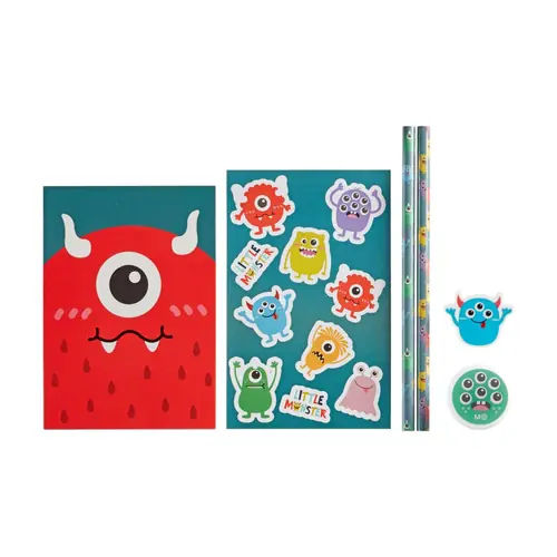 Pencil case Miquelrius multifunctional full pvc Little monster MR16354-1