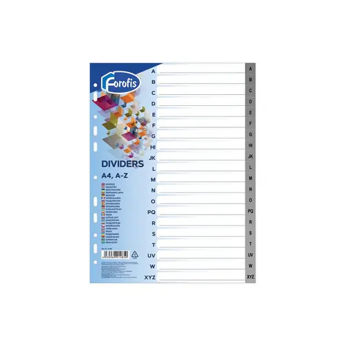 Pregrada plastična Forofis A4 A-Z 91285-0