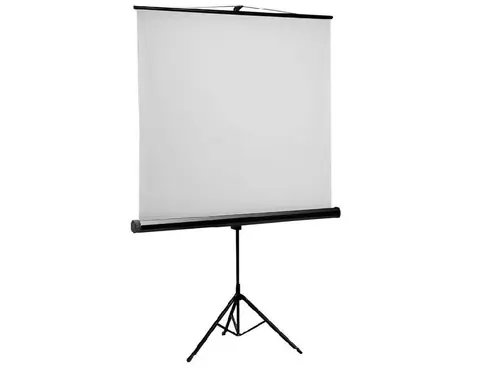 Projekcijsko platno E-View TS150/152×152cm, na stalku-0