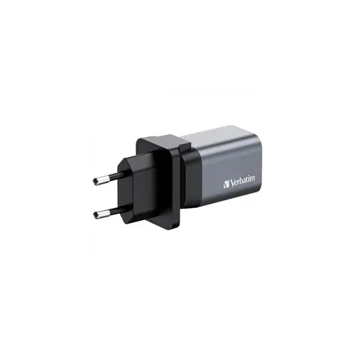 Punjač zidni Verbatim GaN #32200 1xUSB/PD 35W/1xUSB-A QC 3.0 (EU/UK/US)-1