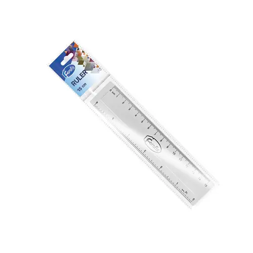 Ravnalo Forofis prozirno 15cm 91515-1