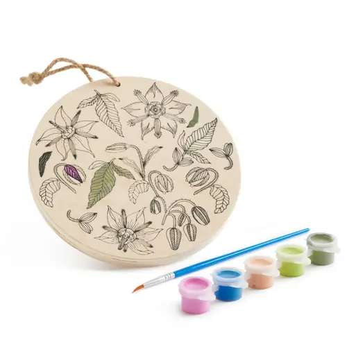 Set drvena zidna ploča Miquelrius za ukrašavanje Vintage lily MR13187-0