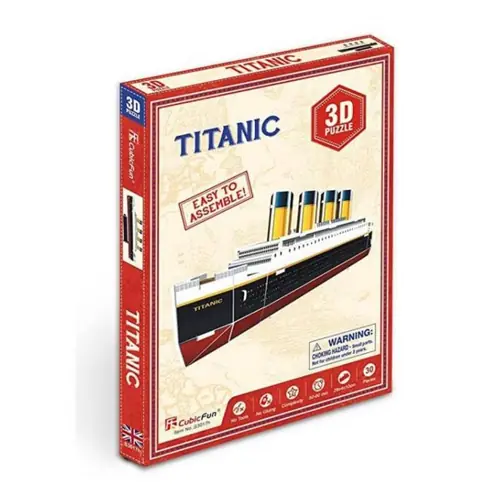 Puzle 3D Cubicfun Titanic CBF230173-0