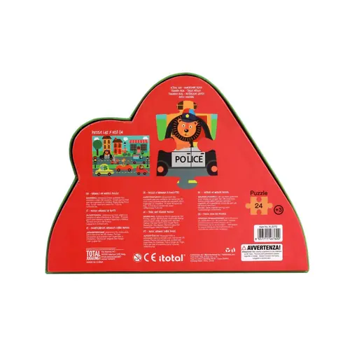 Slagalica iTotal žirafa u autu 24 komada 3+ XL2272-1