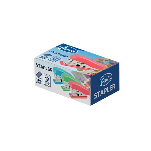 Stroj za spajanje Forofis mini 24/6 - 26/6 12 listova plavi 91678-1