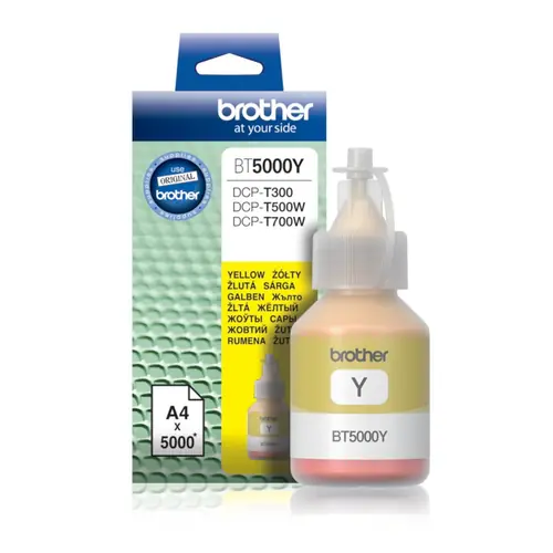 Ink jet Brother BT5000Y yellow 5k-0