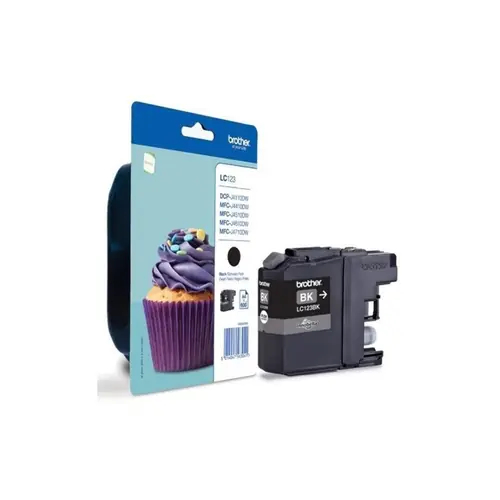 Tinta Brother LC123BK black 600 str.-0