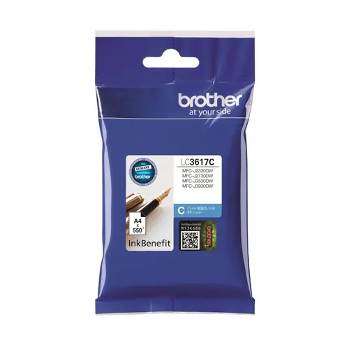 Ink jet Brother LC3617C cyan 550 pg.-0