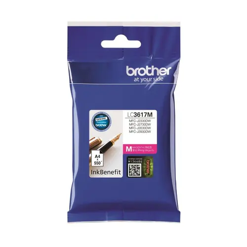 Ink jet Brother LC3617M magenta 550 pg.-0