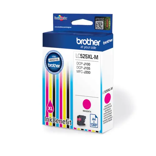 Tinta Brother LC525XLM magenta 1.3k-0