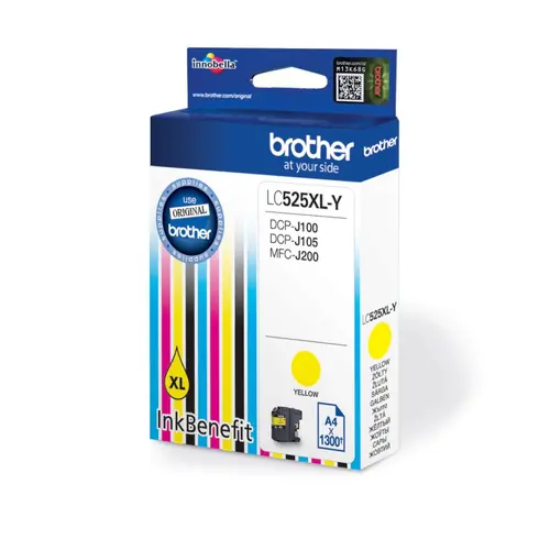 Tinta Brother LC525XLY yellow 1.3k-0