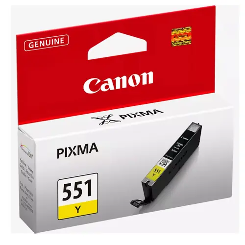 Tinta Canon CLI-551y yellow #6511B001AA-0