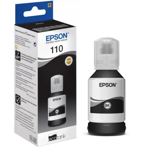 Tinta Epson T03P14 M1120 black ecotank C13T03P14A 120ml-0
