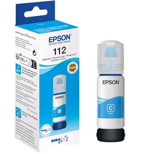 Tinta Epson 112 T06C2 L15150/15160 cyan ecotank  C13T06C24A 70ml-0