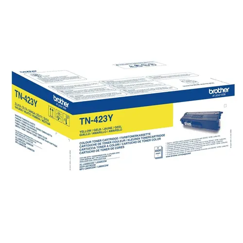 Toner Brother TN423Y yellow 4k-0