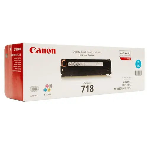Toner Canon CRG-718c cyan #2661B002/2661B014-0