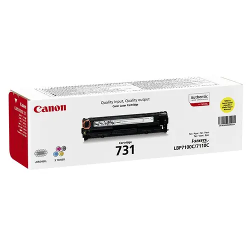 Toner Canon CRG-731y yellow #6269B002-0
