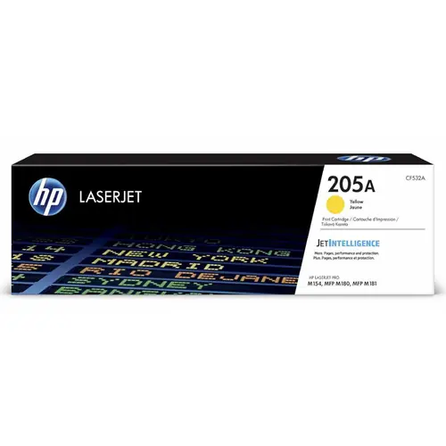 Toner HP CF532A CLJ Pro MFP M180, M181 yellow 205A-0
