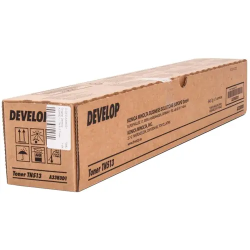 Toner Konica Minolta TN-513bk Develop black #A33K0D1-0