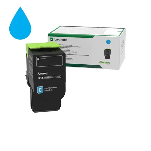 Toner Lexmark 78C2UCE cyan-0