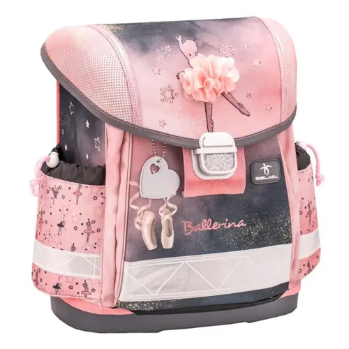 Torba školska Belmil classy ballerina black pink 403-13/AG/30-0