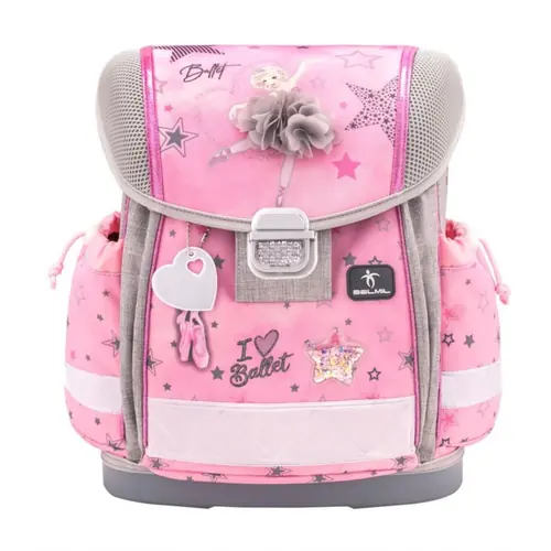 Torba školska Belmil classy ballet light pink 403-13/AG/3-1
