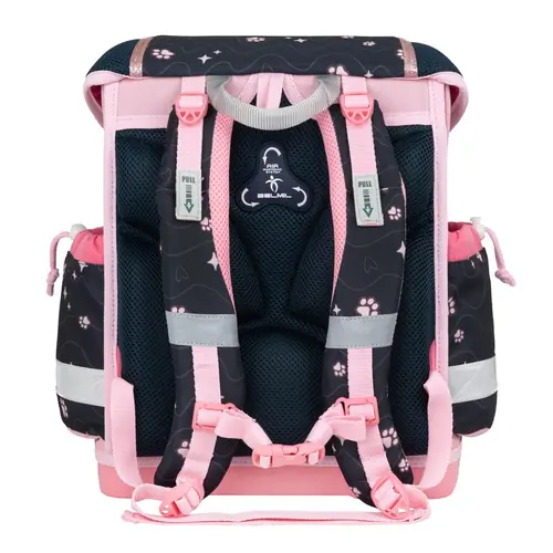 Torba školska Belmil classy cute kitten 403-13/AG/48-3
