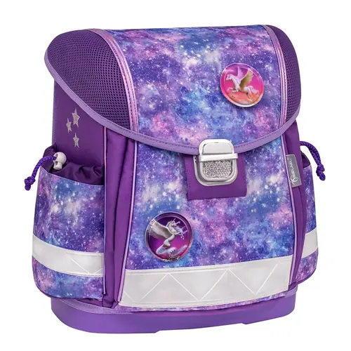 Torba školska Belmil classy with patches violet universe 403-13/AG/PC-2 AK_BEL-0