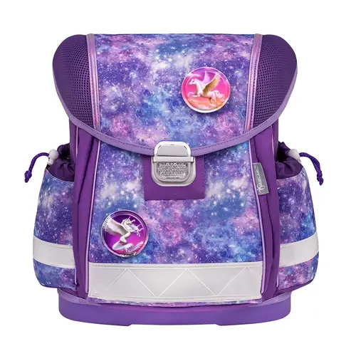 Torba školska Belmil classy with patches violet universe 403-13/AG/PC-2 AK_BEL-1