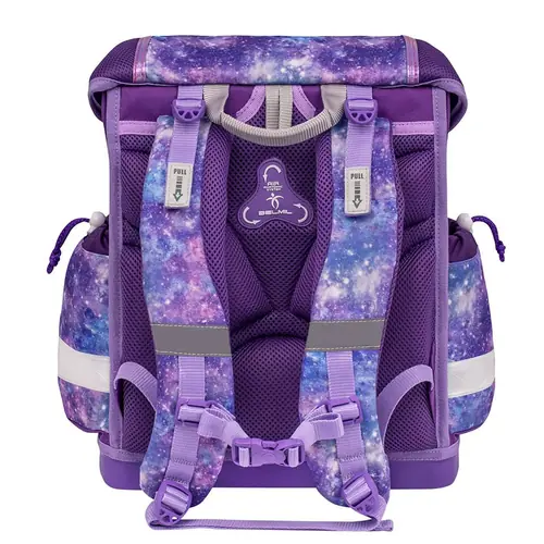 Torba školska Belmil classy with patches violet universe 403-13/AG/PC-2 AK_BEL-3