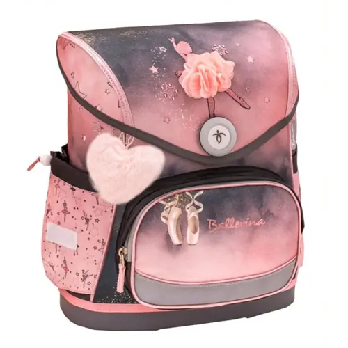 Torba školska Belmil compact ballerina black pink 405-41/AG-3-0