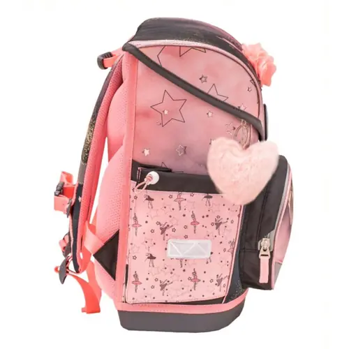 Torba školska Belmil compact ballerina black pink 405-41/AG-3-2