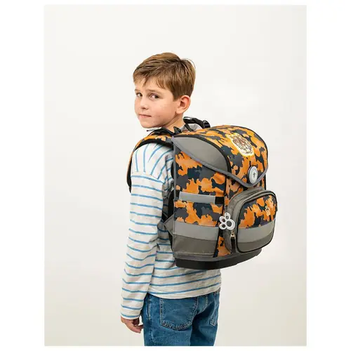 Torba školska Belmil compact orange camouflage 405-41/AG-13 AK_BEL-4