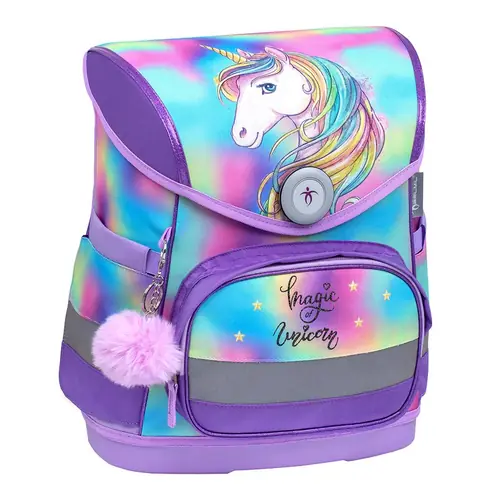 Torba školska Belmil compact unicorn rainbow color 405-41/AG-6-0