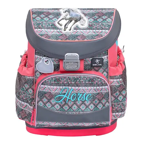 Torba školska Belmil mini-fit horse aruba blue 405-33/AG/PC-8 AK_BEL-1