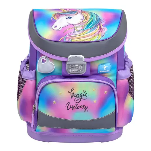 Torba školska Belmil mini-fit unicorn rainbow color 405-33/AG/PC-9-2023-1